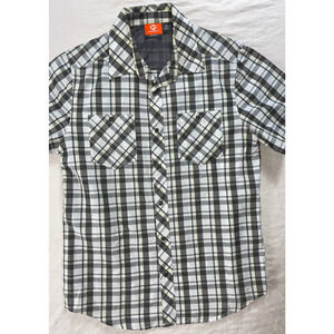 Merrell SelectWick Wicking Short Sleeve Button Front Hiking Shirt. Men's M, EUC!